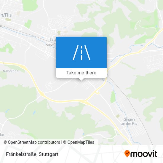 Fränkelstraße map