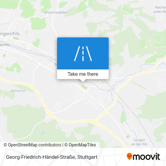 Georg-Friedrich-Händel-Straße map
