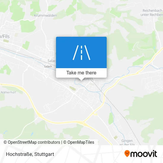 Hochstraße map