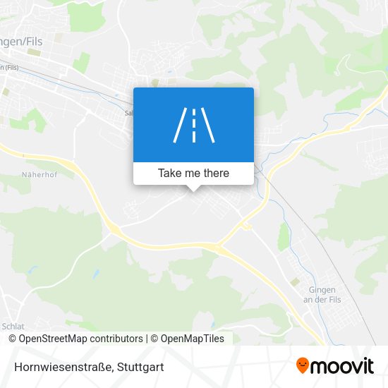 Hornwiesenstraße map