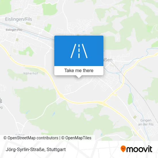 Карта Jörg-Syrlin-Straße