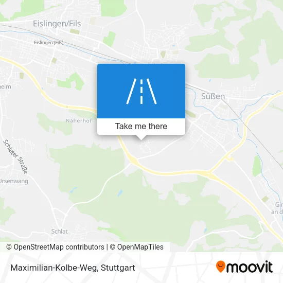 Карта Maximilian-Kolbe-Weg