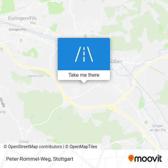 Карта Peter-Rommel-Weg