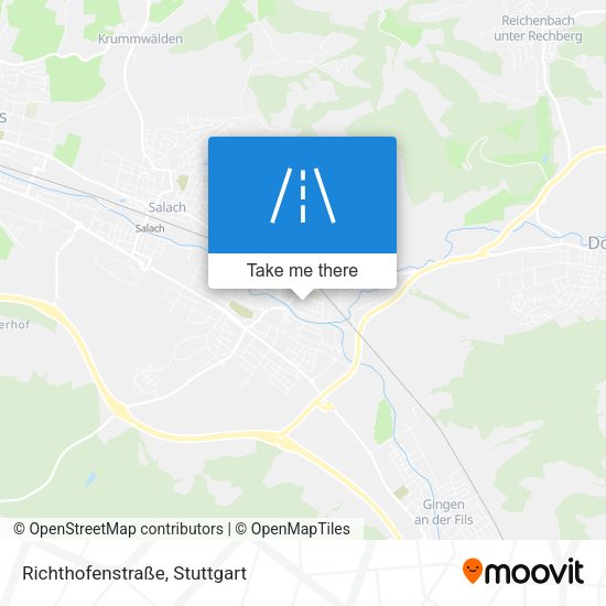 Richthofenstraße map