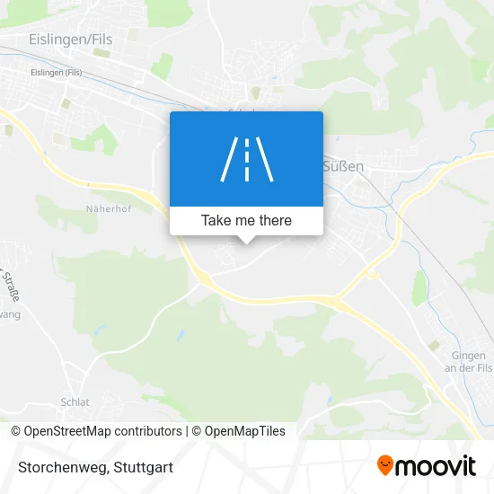 Карта Storchenweg