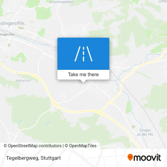 Карта Tegelbergweg