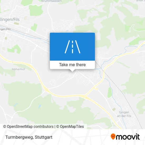 Карта Turmbergweg