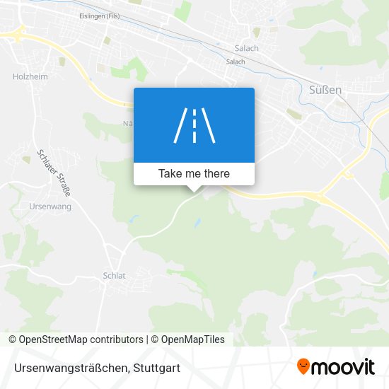 Ursenwangsträßchen map