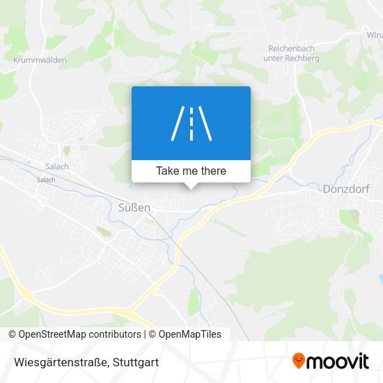 Wiesgärtenstraße map