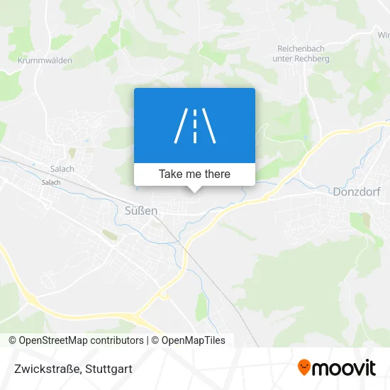 Карта Zwickstraße