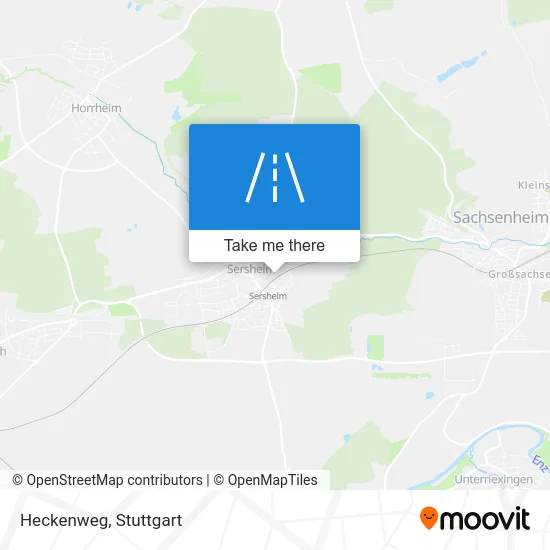 Карта Heckenweg