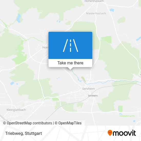 Карта Triebweg