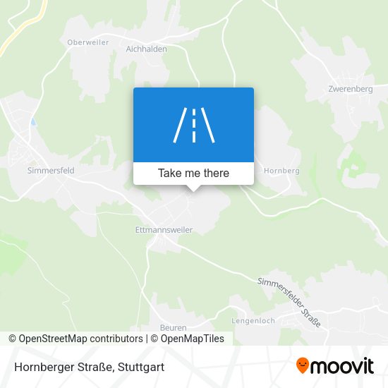 Hornberger Straße map