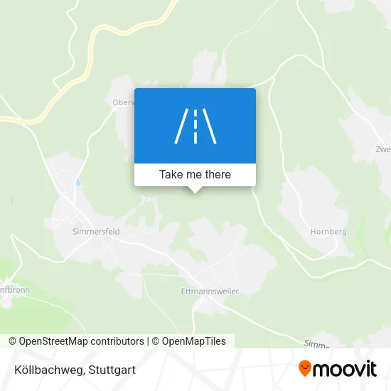 Карта Köllbachweg