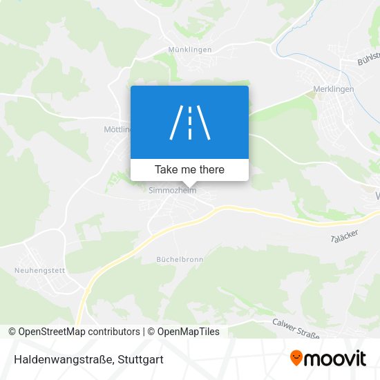 Haldenwangstraße map