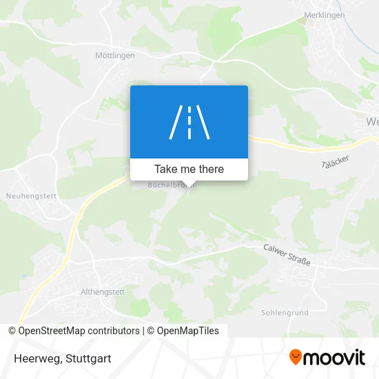 Карта Heerweg