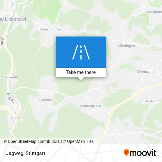 Карта Jagweg