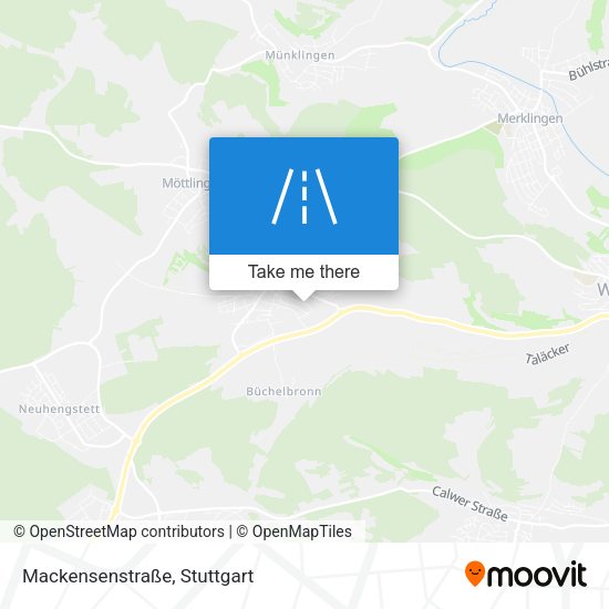 Mackensenstraße map