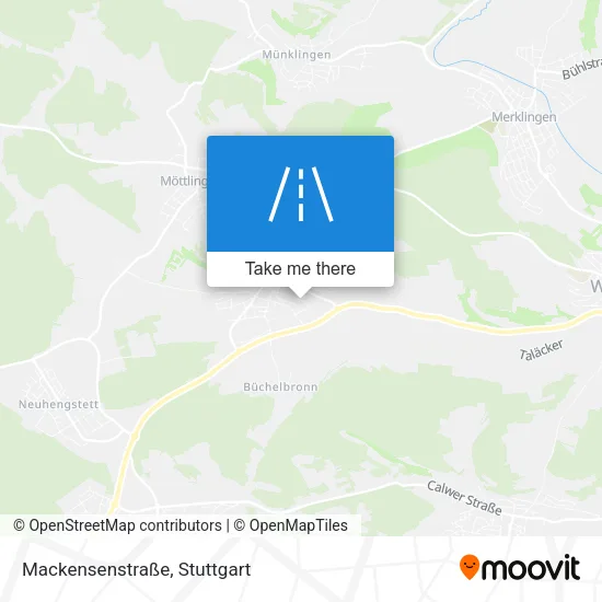 Карта Mackensenstraße