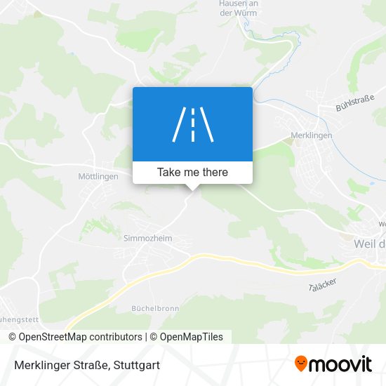 Merklinger Straße map