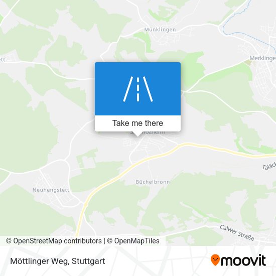 Карта Möttlinger Weg