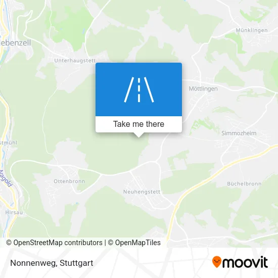 Карта Nonnenweg