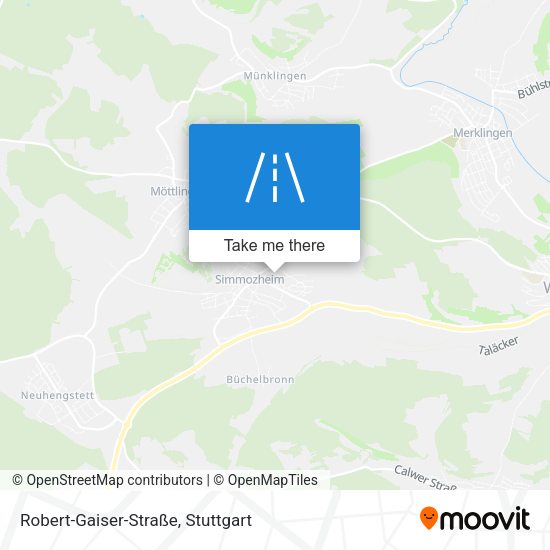 Robert-Gaiser-Straße map