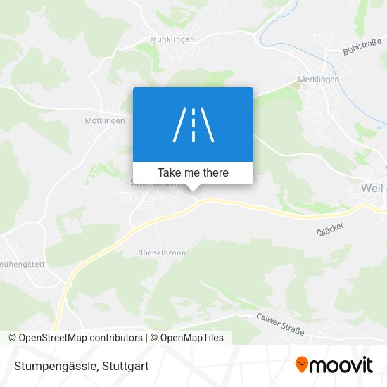 Карта Stumpengässle