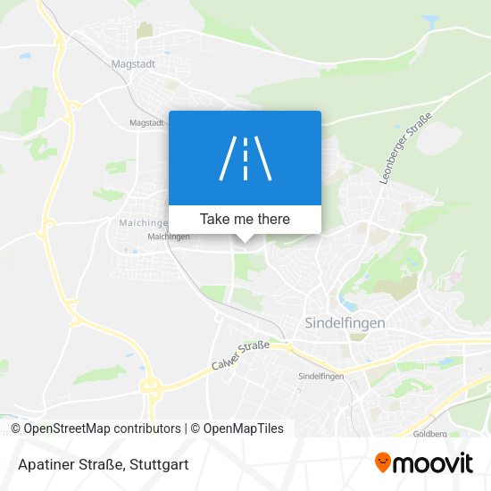 Apatiner Straße map