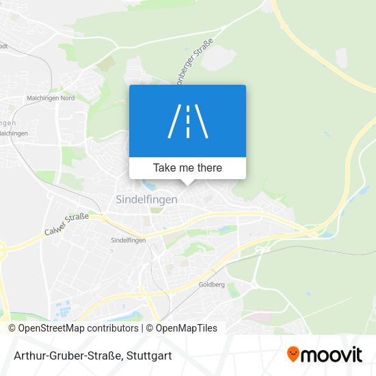 Arthur-Gruber-Straße map