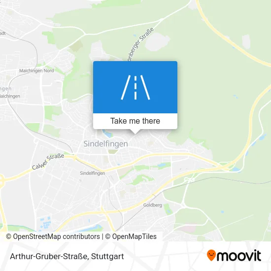 Карта Arthur-Gruber-Straße