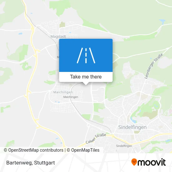 Карта Bartenweg