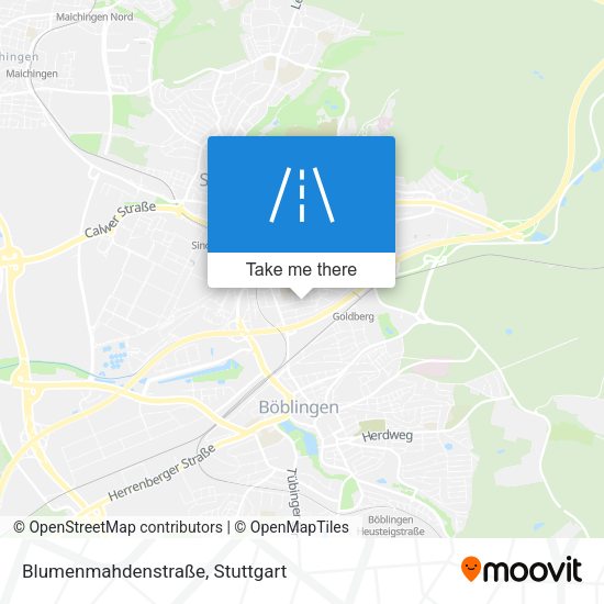 Blumenmahdenstraße map