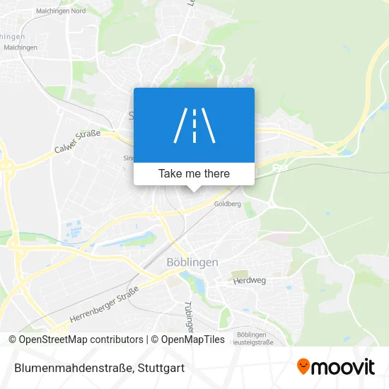 Blumenmahdenstraße map