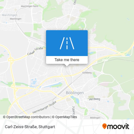 Carl-Zeiss-Straße map