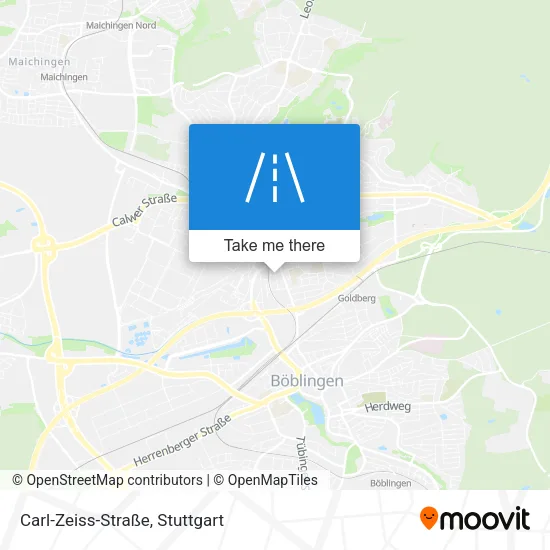 Карта Carl-Zeiss-Straße