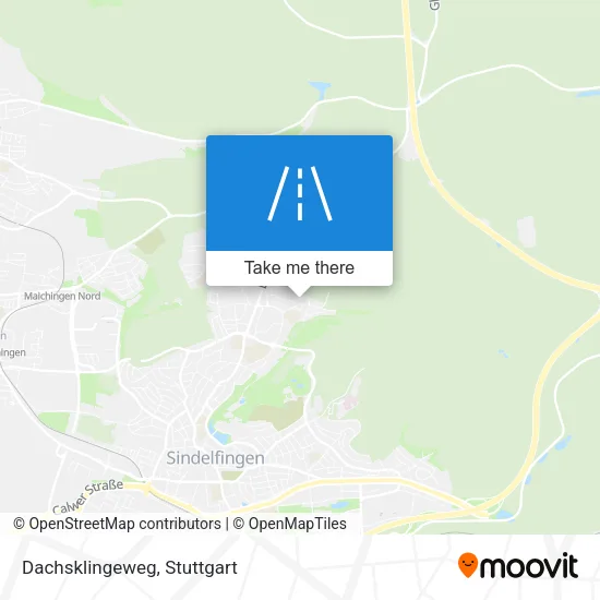 Карта Dachsklingeweg