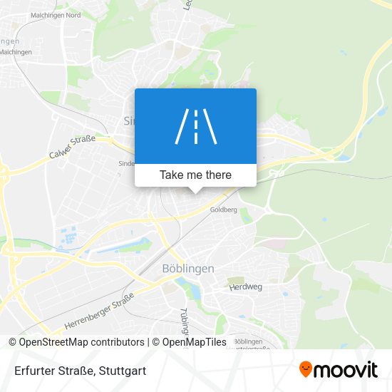 Erfurter Straße map