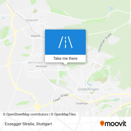 Essegger Straße map