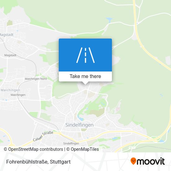 Fohrenbühlstraße map