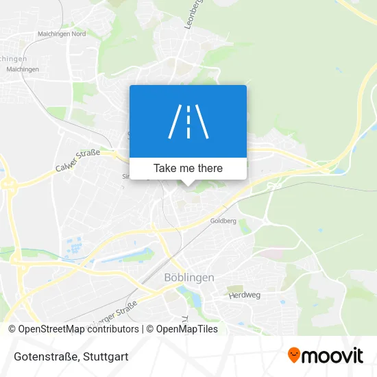 Карта Gotenstraße