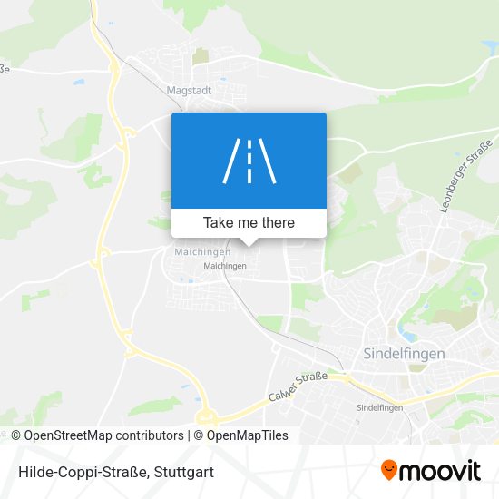 Hilde-Coppi-Straße map