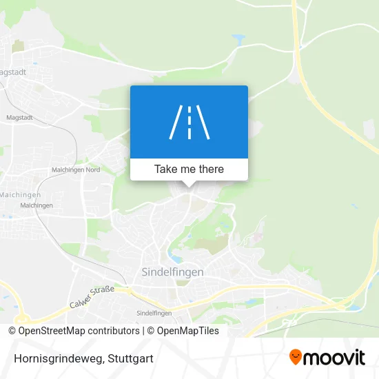 Карта Hornisgrindeweg