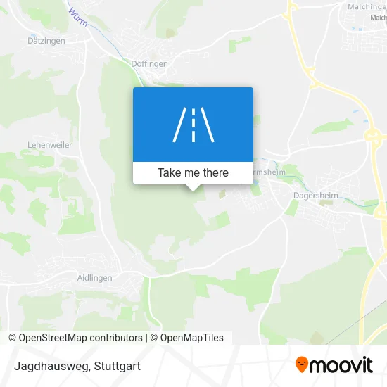 Карта Jagdhausweg