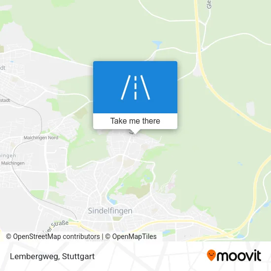 Карта Lembergweg