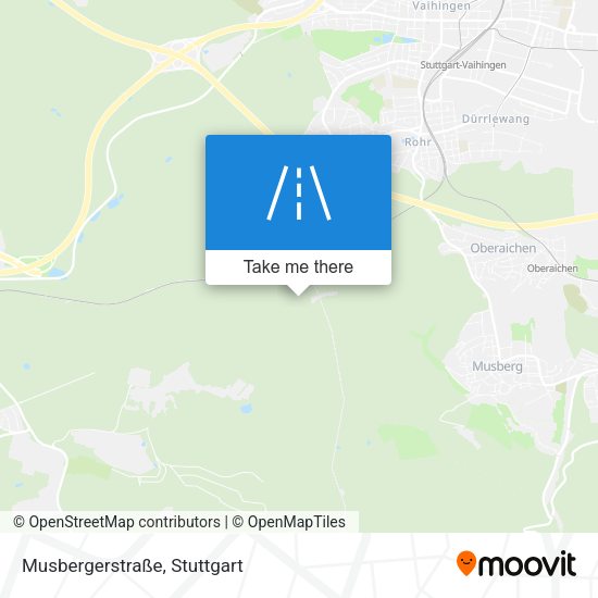 Musbergerstraße map