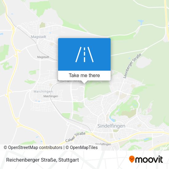 Reichenberger Straße map