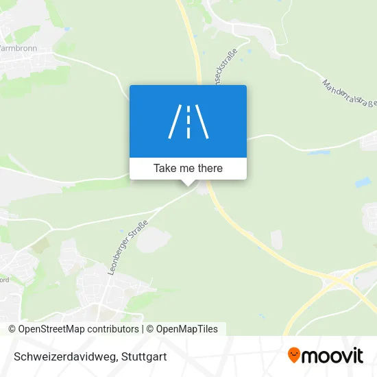 Карта Schweizerdavidweg