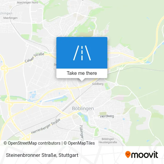 Steinenbronner Straße map