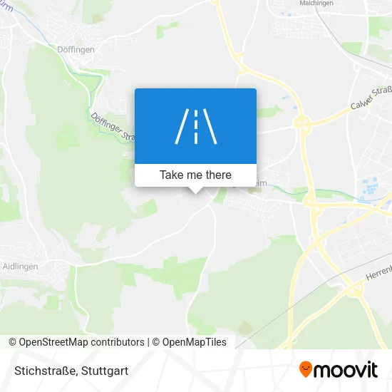 Карта Stichstraße